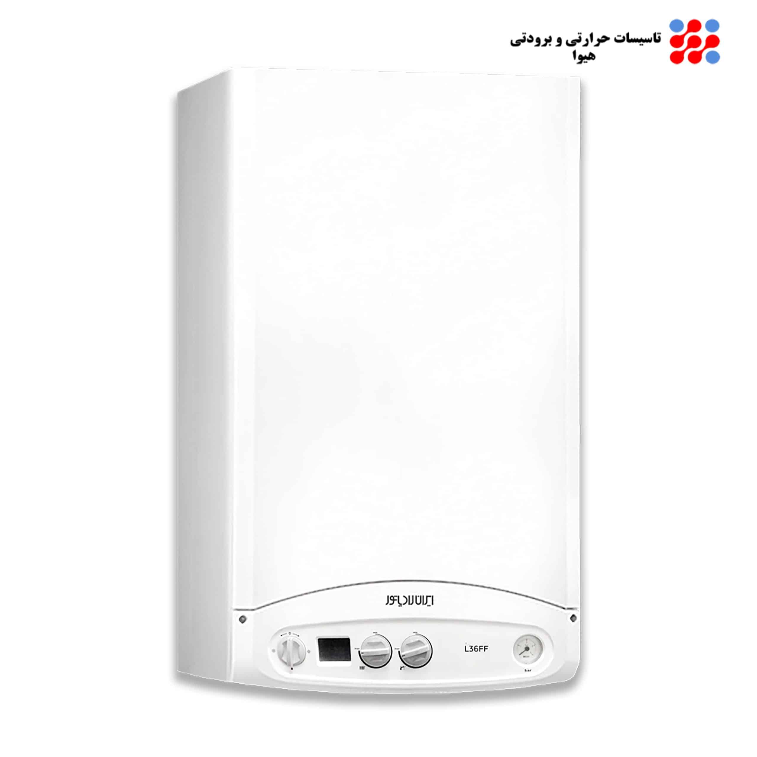 Iran Radiator Package پکیج دیواری ایران رادیاتور مدل L36FF - تاسیسات هیوا